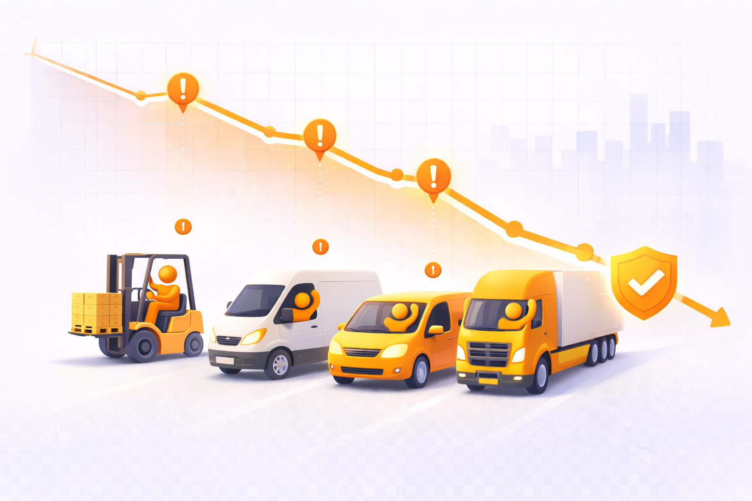 Reduce fleet and driver risk with Bowsys AI driven driver assessment