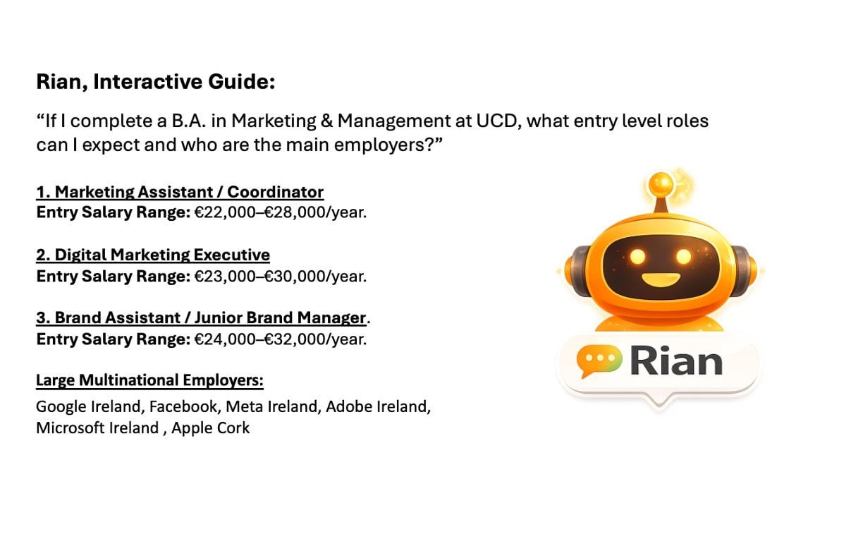 Rian Career examples