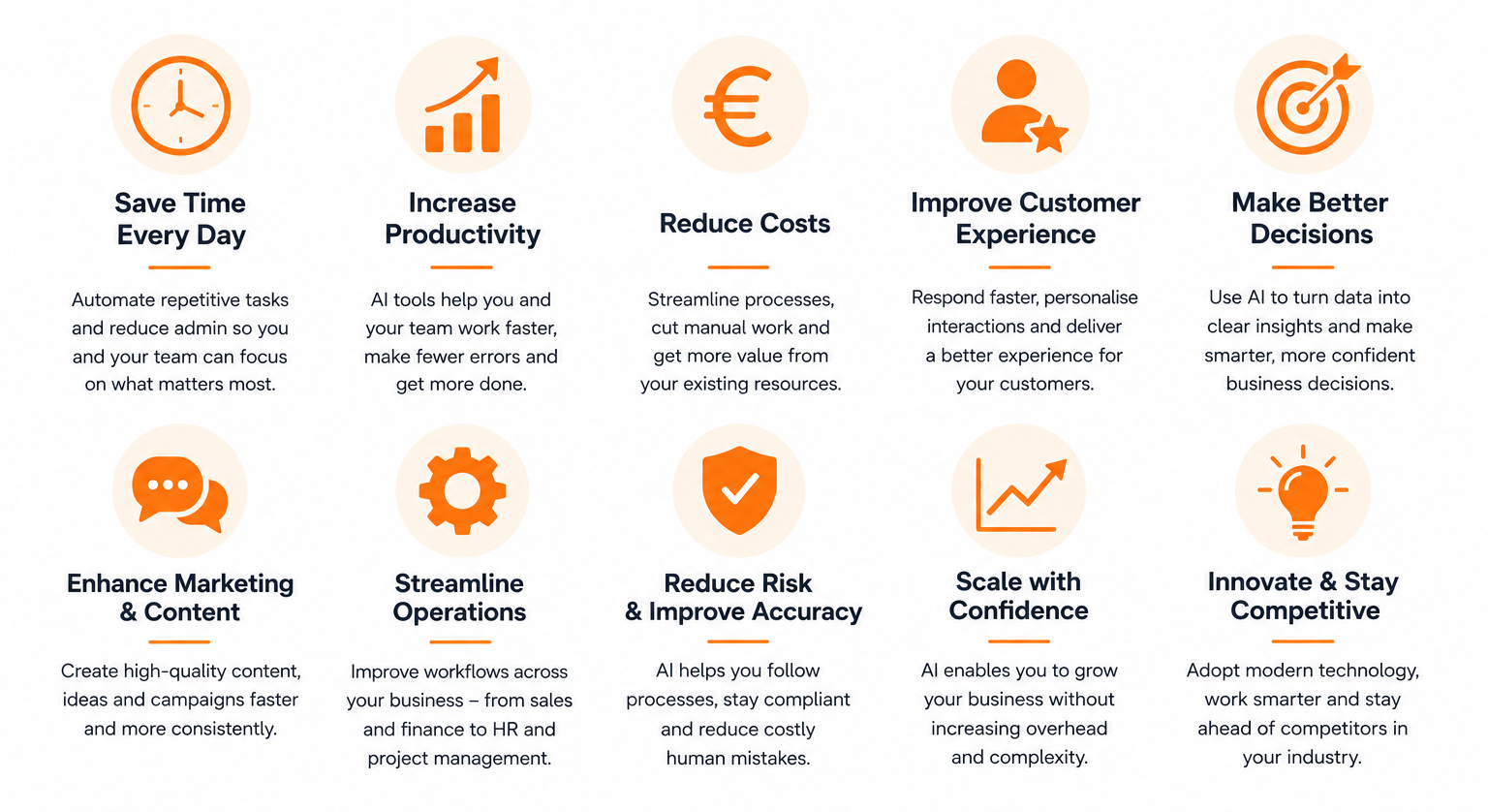 AI advantages for small businesses AI advantages for small businesses